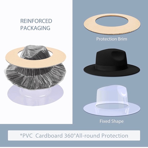 BRAND NEW TRENDY UNISEX WIDE BRIM FEDORA WITH RED UNDERBILL NWT - Picture 6 of 7